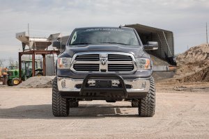 Ram 1500 Bull Bar - Front - Rough Country - Rough Country - Black - '19-'23